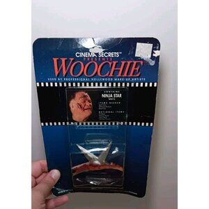 Vintage 1991 Cinema Secrets Presents Woochie Theatrical Prosthetics Ninja Star
